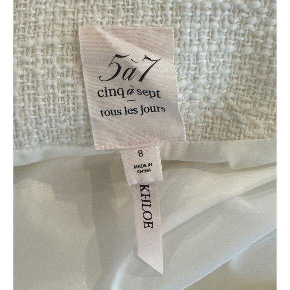 Cinq à Sept Khloe Bouclé Blazer Size 8 - Picture 11 of 14